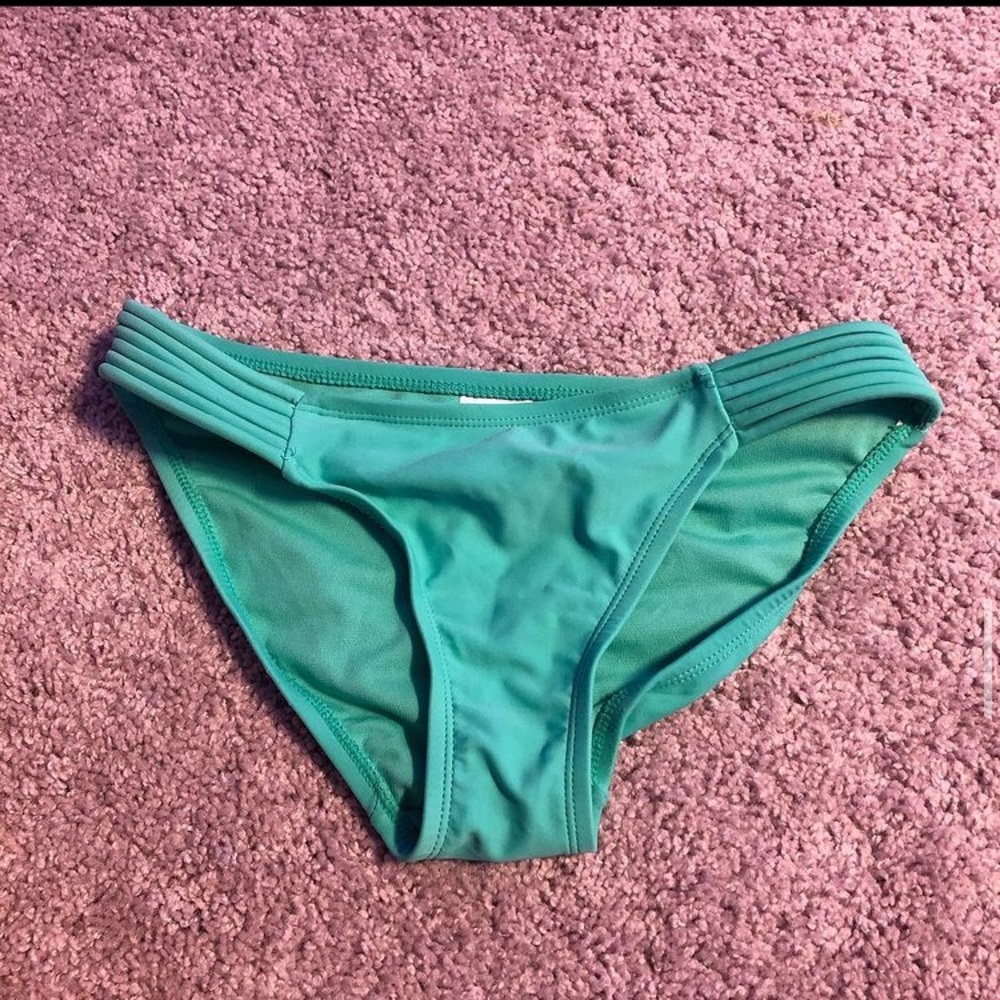 blue bikini bottoms